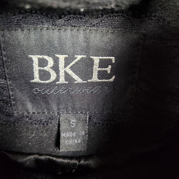 BKE Outerwear Wool Blend Tribal Cuffs Aztec Mid Size S Western - Picture 3 of 9